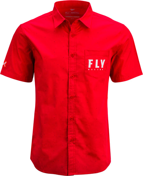 Fly Pit Shirt Red Md - Cycle City Outdoors