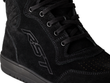 Hitop Moto Sneaker Ce Boot Black Suede  Sz 8