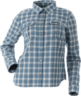Plaid Button Down Steel Blue Plaid Xl