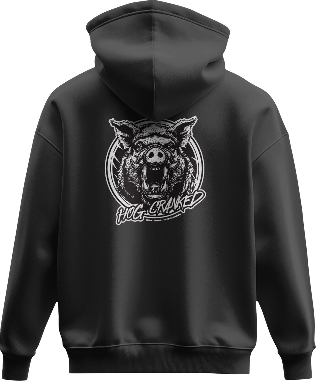 Z1R Hog Cranked Hoodie - Black