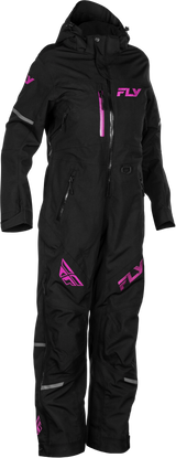 Fly Racing - Women's Cobalt Shell Monosuit Black/Fuschia 2x