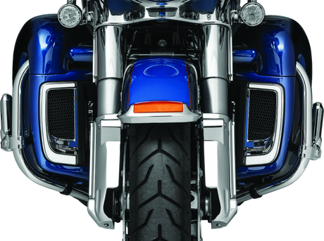 Kuryakyn Tracer Lower Fairing Grill Chrome - Cycle City Outdoors
