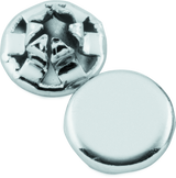 Kuryakyn Custom End Plugs Chrome For 1/4inch Allen Bolts (Set of 10) - Cycle City Outdoors