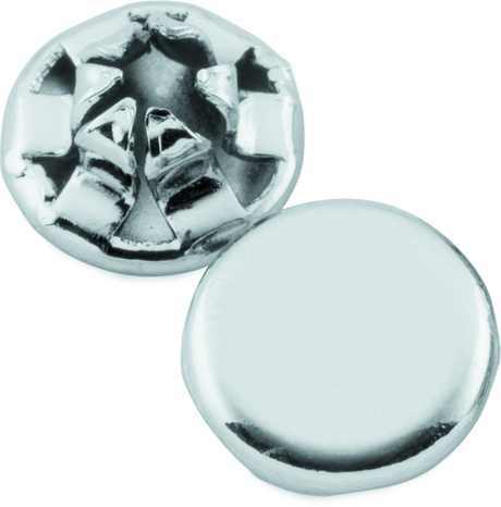 Kuryakyn Custom End Plugs Chrome For 1/4inch Allen Bolts (Set of 10) - Cycle City Outdoors
