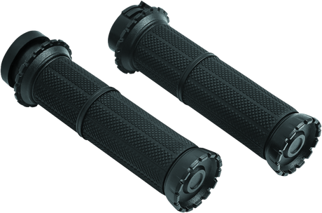 Kuryakyn Riot Grips Dual Cable Satin Black - Cycle City Outdoors