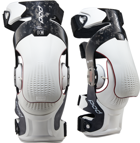 K8 3.0 Knee Brace Carbon (Pr) Carbon/White Sm