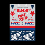 Fox Racing - Honda Track Pack  - OS