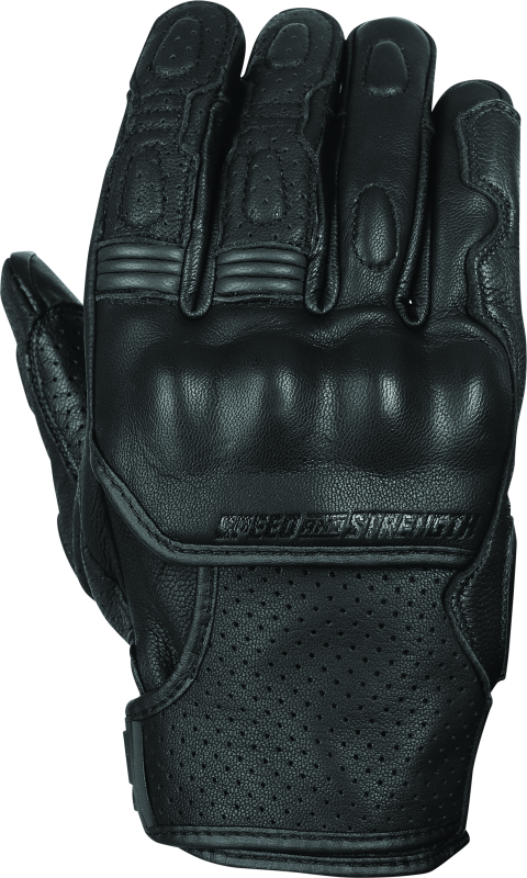 Speed and Strength Twist of Fate Leather Gloves Black - 2XL - Cycle City Outdoors