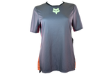 Fox Racing - Womens Defend Race Ss Jersey - Pewter - S