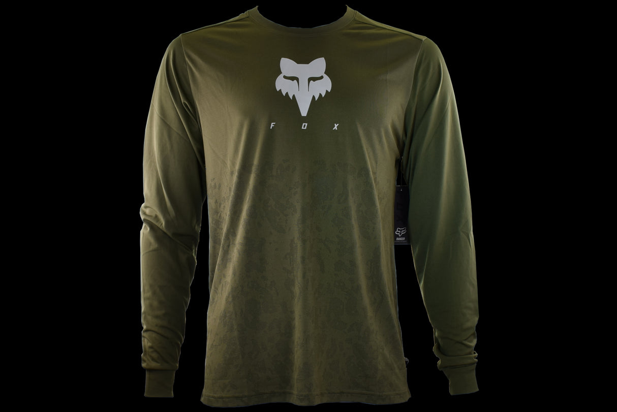 Fox Racing - Ranger TruDri Long Sleeve Jersey - Olive Green - M