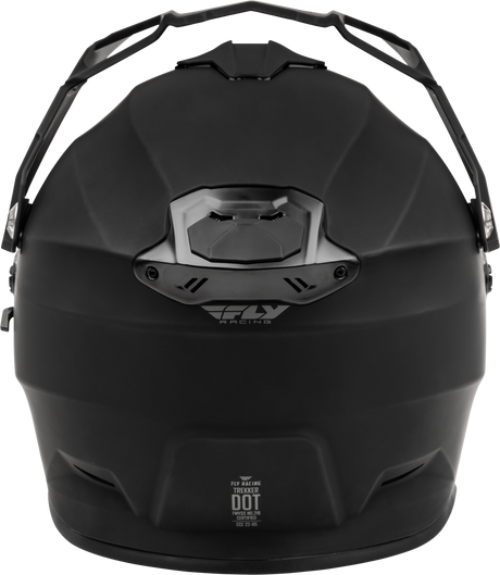 Trekker Cw Solid Helmet Dual Shld Matte Black 2x - Cycle City Outdoors