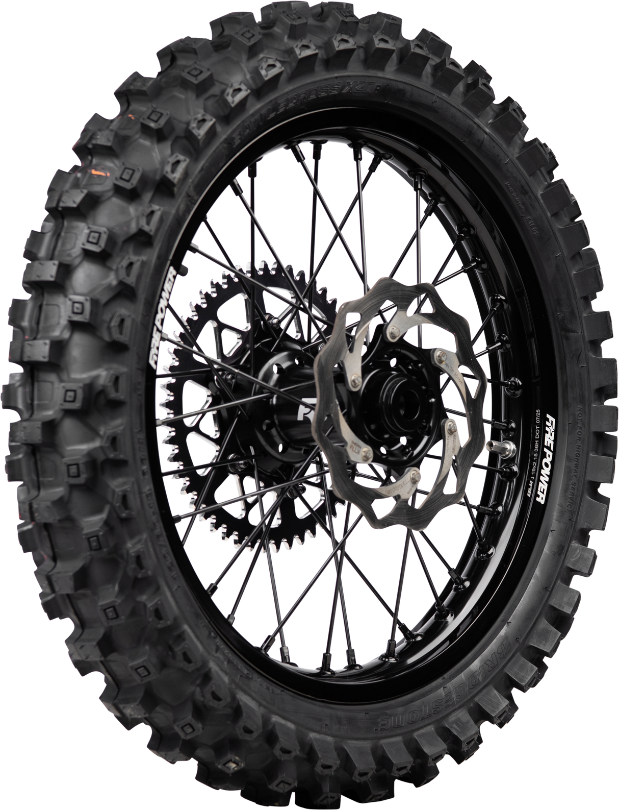 Rear Wheel 2.15 X 18" Black Ktm/Gas/Hus