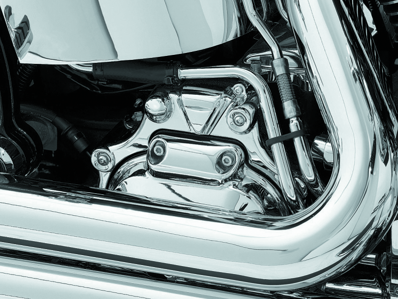 Kuryakyn Transmission Shroud 04-17 Softail Chrome - Cycle City Outdoors