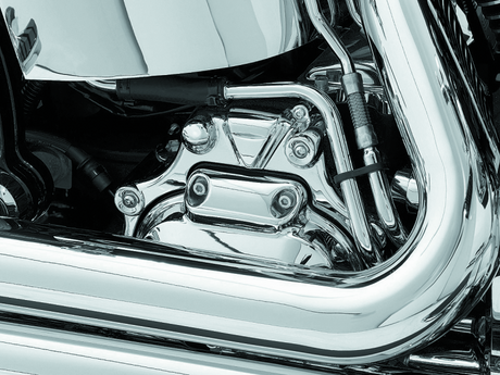 Kuryakyn Transmission Shroud 04-17 Softail Chrome - Cycle City Outdoors