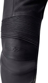 RST T2 D3O Leather Pants Black