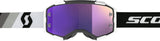 Fury Goggle Prem Blk/Wht Prp Chrome Works