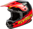 Youth Kinetic Surge Helmet Black/Red/Yellow Yl