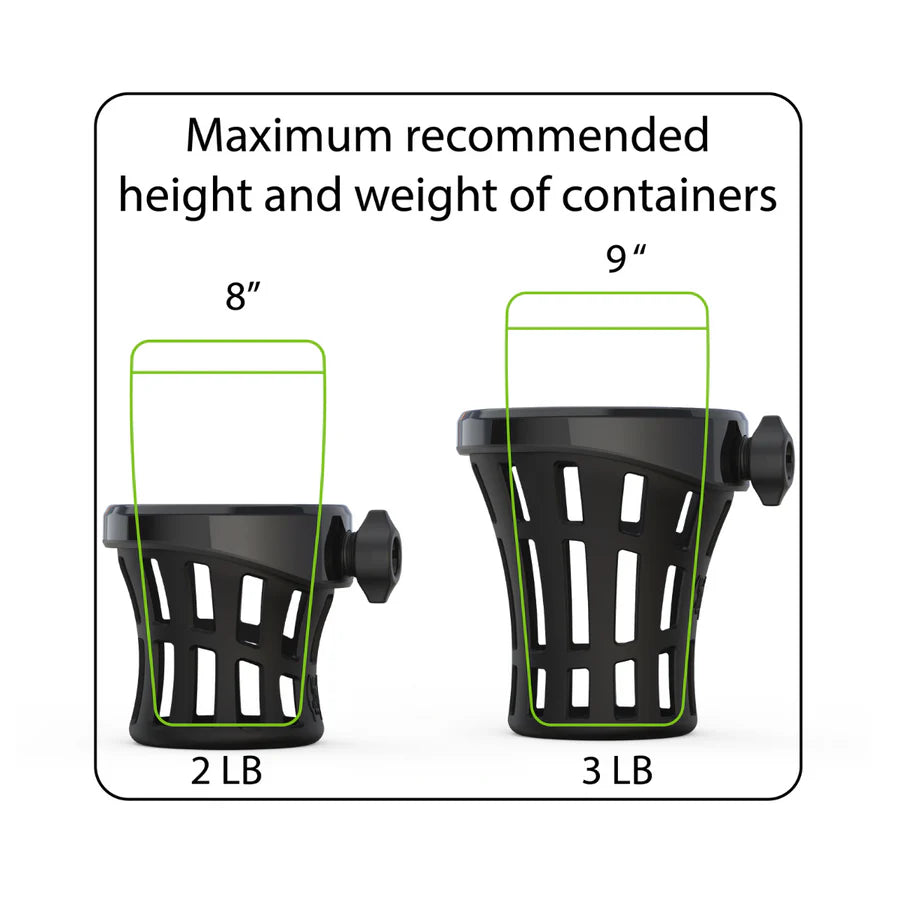 Goldstrike Big Ass® Drink Holder Gen 2 (No Mount) Black 59009