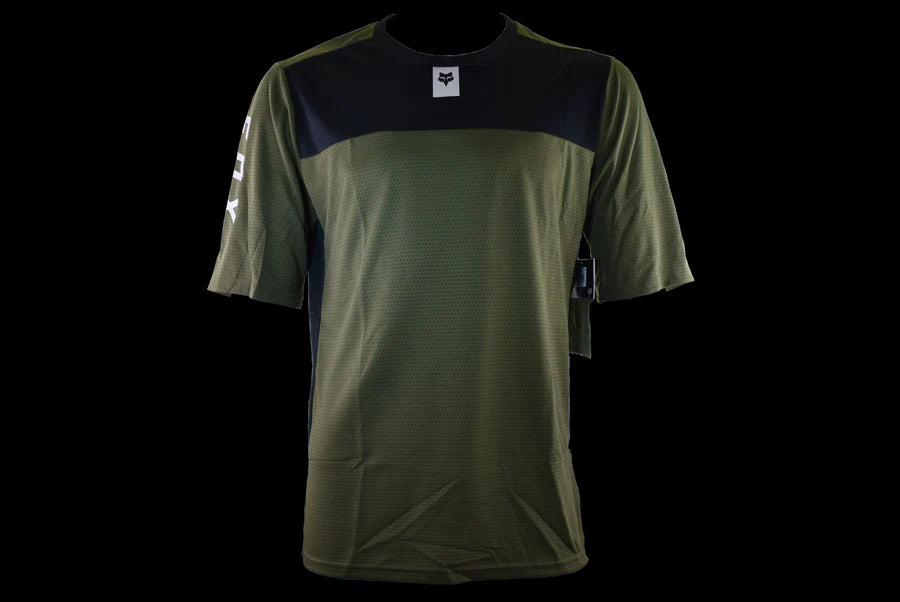 Fox Racing - Youth Defend Ss Jersey - Olv Grn - YL