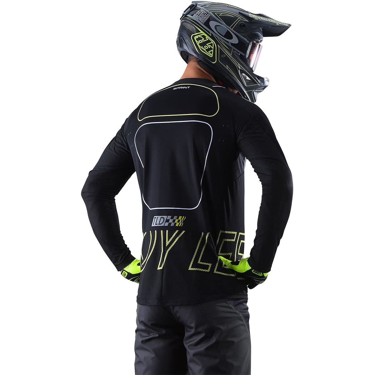 Troy Lee Designs - Sprint Jersey - Black/Green - 2XL