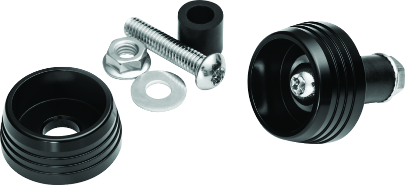Kuryakyn Lodestar Axle Sliders Black - Cycle City Outdoors