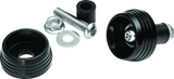 Kuryakyn Lodestar Axle Sliders Black - Cycle City Outdoors