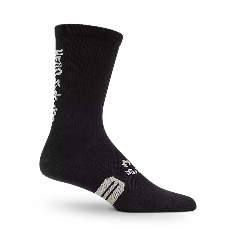 Fox Racing - 8" Ranger Sock Hello Future - Black - S/M