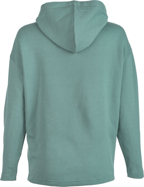Women's Fly Weekender Hoodie Sage/Black Md