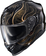 Exo T520 Helmet Nama Shimi Black/Gold Sm