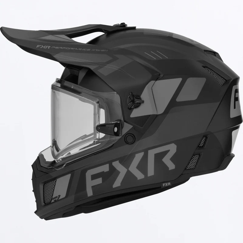 FXR Clutch-X w/ Electric Shield Black Ops