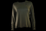 Fox Racing - Womens Flexair Ascent Long Sleeve Jersey - Olive Green - S