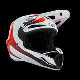 Fox Racing V3 Magnetic Helmet White/Orange