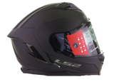 LS2 Assault III Solid Matte Black