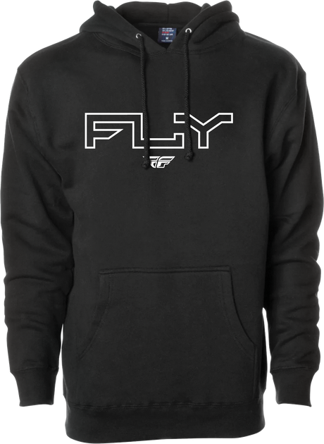 Fly Edge Hoodie Black Lg