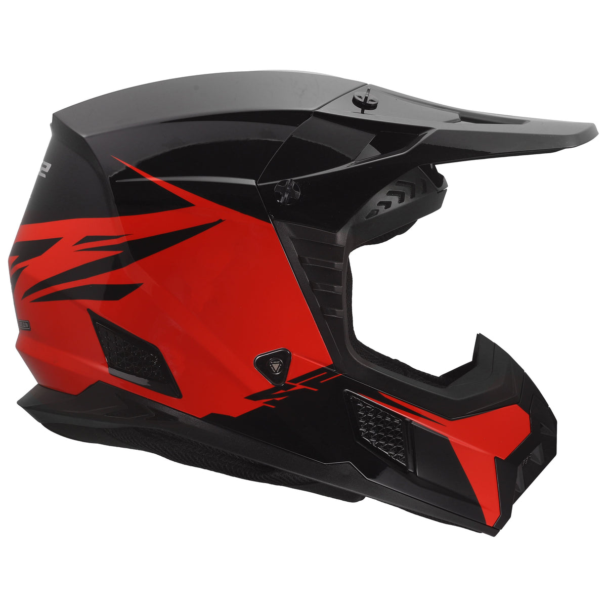 LS2 Coz Roar Motocross Helmet | Gloss Black | Multi-Color | XS–3XL | 706-1221