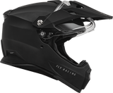 Trekker Solid Helmet Matte Black Md - Cycle City Outdoors