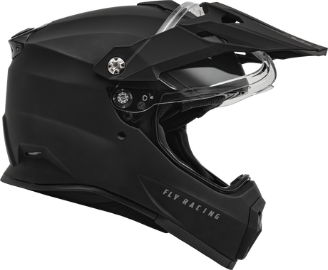 Trekker Solid Helmet Matte Black Md - Cycle City Outdoors