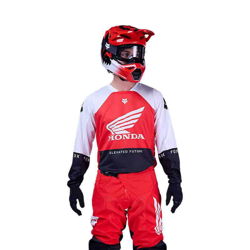 Fox Racing - 180 Honda Jersey - Flo Red - M