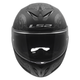 LS2 Rapid III Motorcycle Helmet Crypt Matte Black