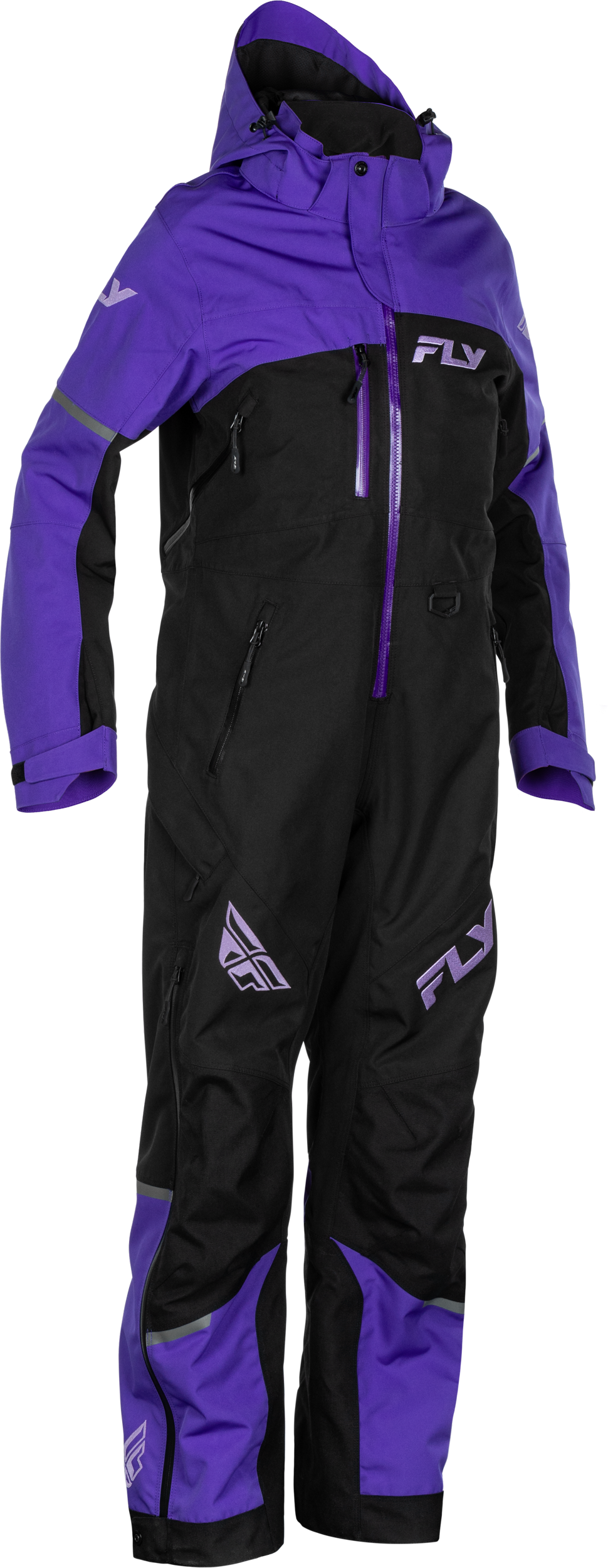Fly Racing - Women's Cobalt Shell Monosuit Purple/Black Xl