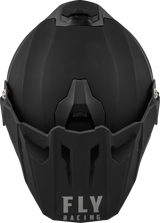 Trekker Cw Solid Helmet Dual Shld Matte Black Xs - Cycle City Outdoors