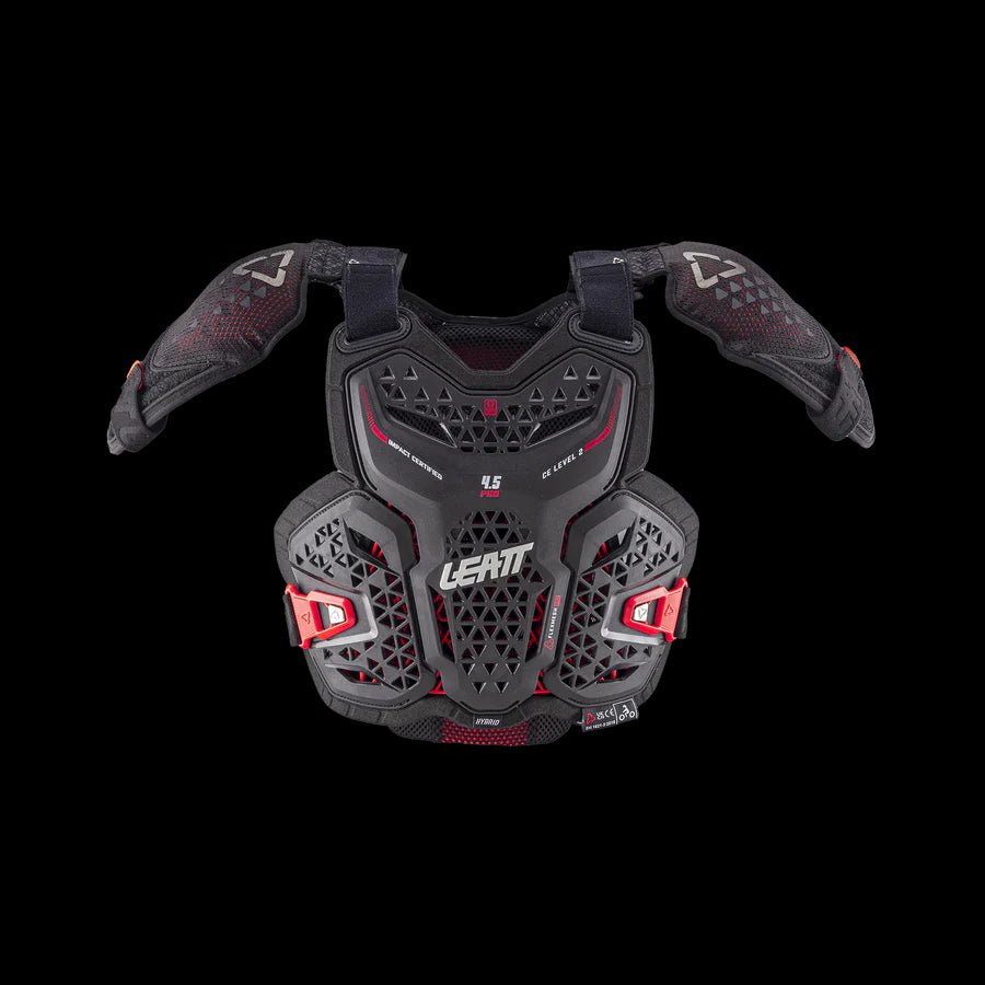 Leatt - Chest Protector 4.5 Hybrid Pro Jr - Black