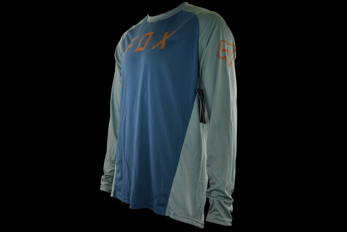 Fox Racing - Defend Long Sleeeve Jersey - Slate Blue - L