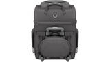 Saddlemen BR4200 Motorcycle Sissy Bar Bag | Expandable Pockets, Adjustable Backrest & Rain Cover