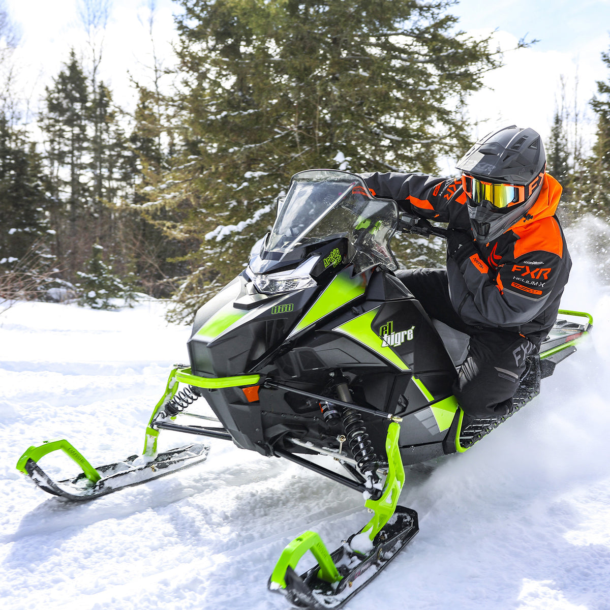 FXR Helium X Men's 2-in-1 Snowmobile Jacket | Removable 200 g Liner