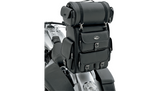 Saddlemen Drifter Motorcycle Sissy Bar Bag | Dual Side Access, Adjustable Shelf & Included Roll Bag