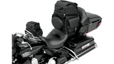 Saddlemen BR3400EX Motorcycle Sissy Bar Bag | 3,400 cu in, Adjustable Backrest & Rain Cover