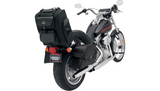 Saddlemen S2200E Expandable Motorcycle Sissy Bar Bag | Fold-Down Duffel & 1200D SaddleTuff