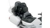 Saddlemen BR1800EX Motorcycle Sissy Bar Bag | Adjustable Backrest, Rain Cover & Two Mounting Systems