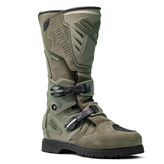 Sidi Adventure 2 GORE-TEX Motorcycle Boots | Flex System & Replaceable Cam-Lock Buckles